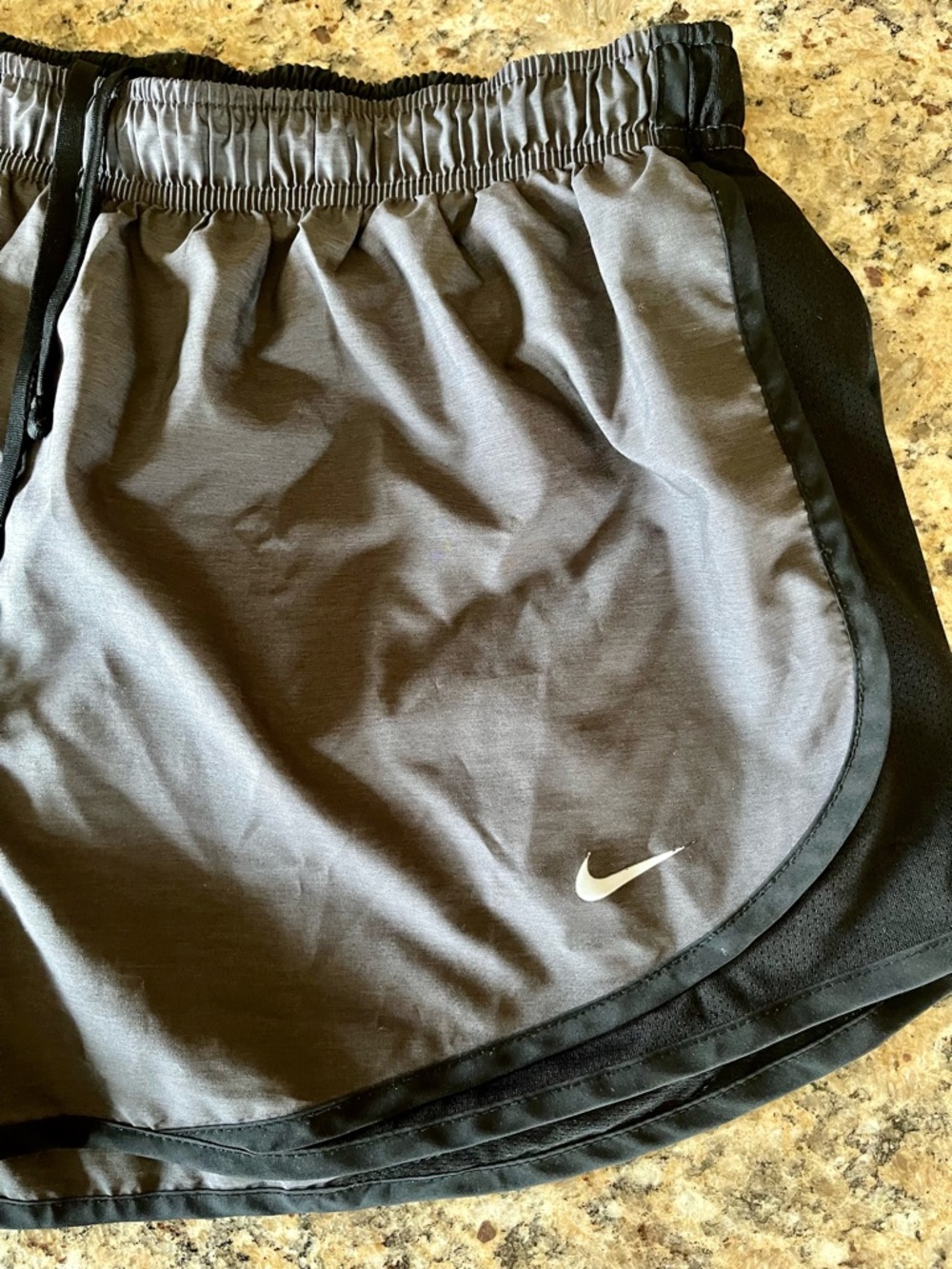 Nike Dri-Fit Running Shorts Grey/Black XL
